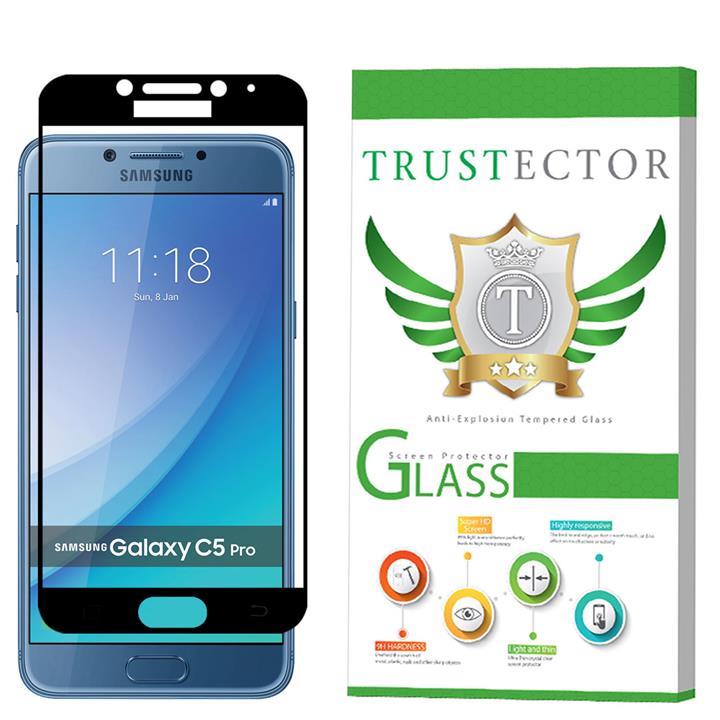 محافظ صفحه نمایش تراستکتور مدل GSS مناسب برای گوشی موبایل سامسونگ Galaxy C5 Pro Trustector GSS Screen Protector For Galaxy C5 Pro